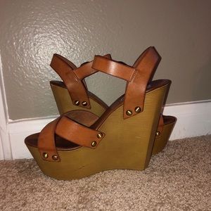 Steve Madden wedges - size 7